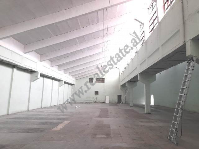 Warehouse for rent near Llazi Miho Street in Tirana.
The total area of the warehouse is 2030 m2 and